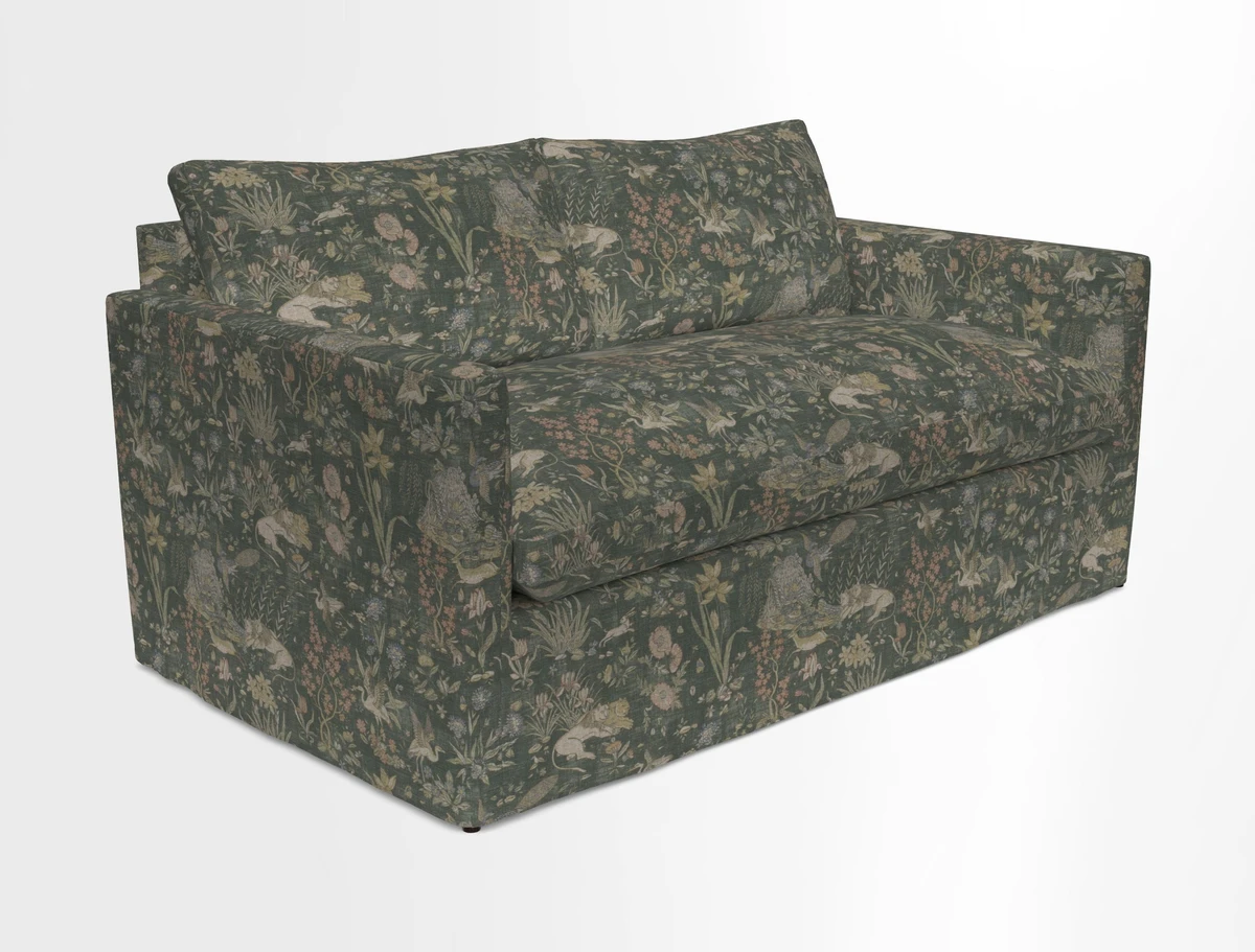 Heyshott 2.5 Seater Sofa in Two Tone Plain Biscuit. Loose cover option available
