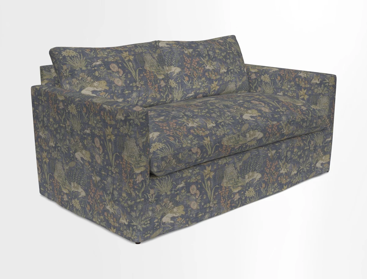 Heyshott 2.5 Seater Sofa in Two Tone Plain Biscuit. Loose cover option available
