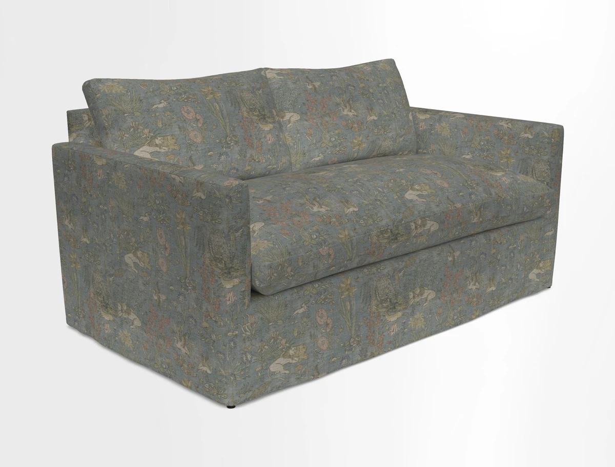 Heyshott 2.5 Seater Sofa in Two Tone Plain Biscuit. Loose cover option available