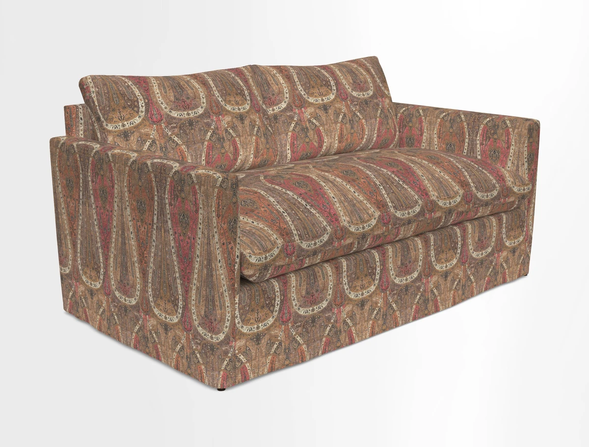Heyshott 2.5 Seater Sofa in Two Tone Plain Biscuit. Loose cover option available