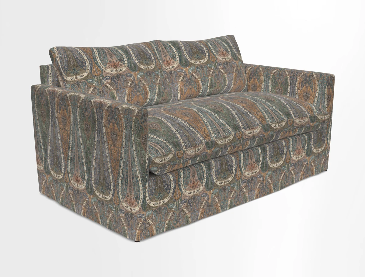 Heyshott 2.5 Seater Sofa in Two Tone Plain Biscuit. Loose cover option available