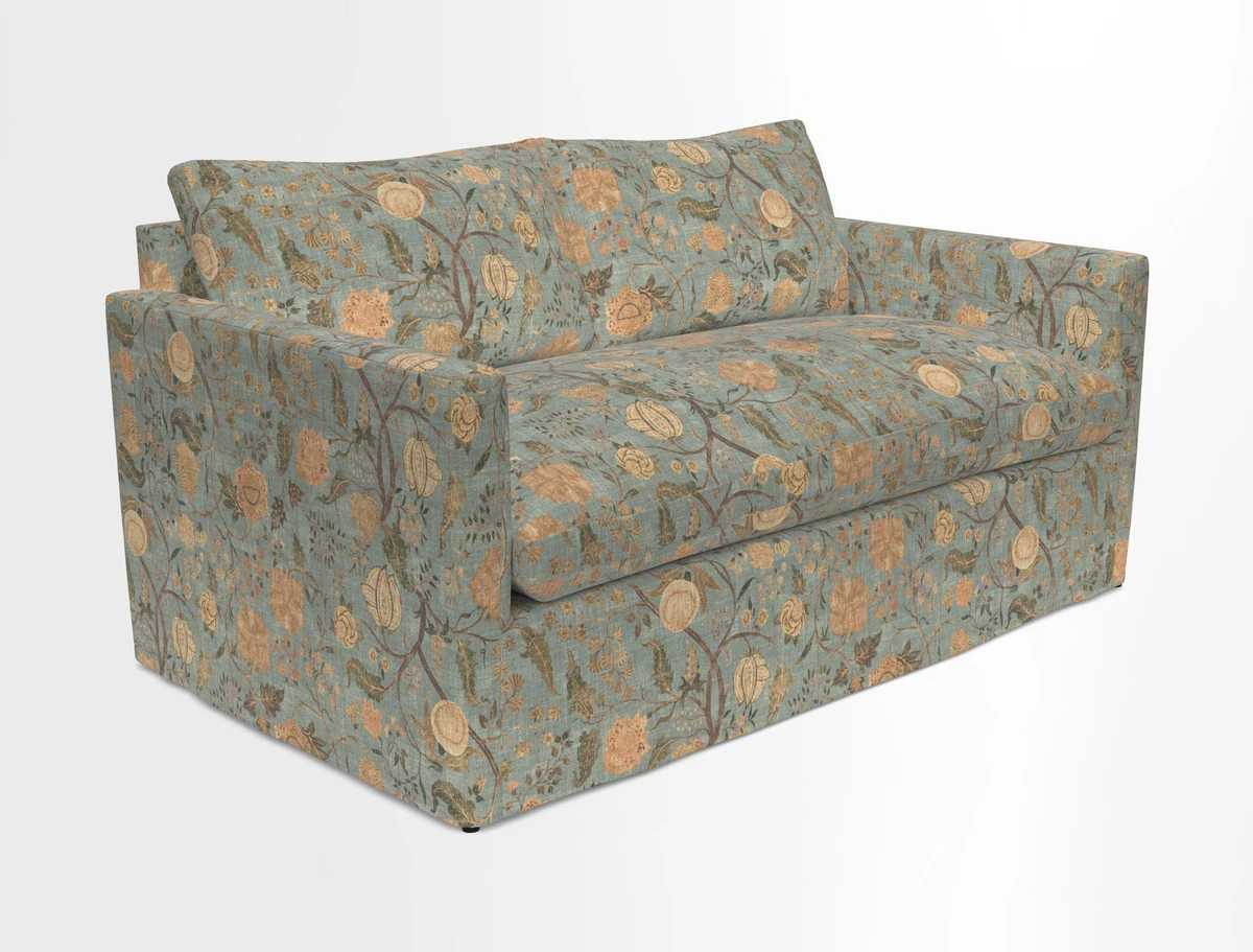 Heyshott 2.5 Seater Sofa in Two Tone Plain Biscuit. Loose cover option available