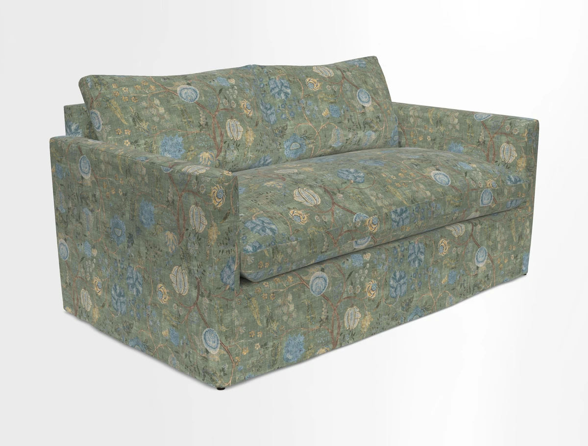 Heyshott 2.5 Seater Sofa in Two Tone Plain Biscuit. Loose cover option available