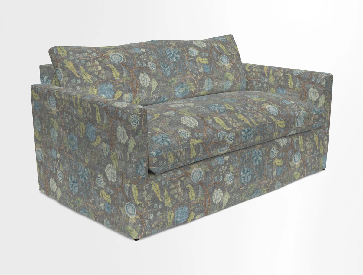 Heyshott 2.5 Seater Sofa in Two Tone Plain Biscuit. Loose cover option available