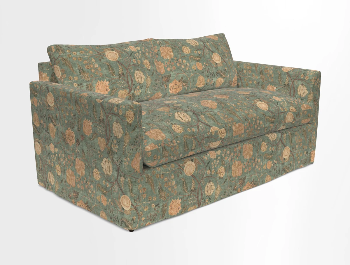 Heyshott 2.5 Seater Sofa in Two Tone Plain Biscuit. Loose cover option available