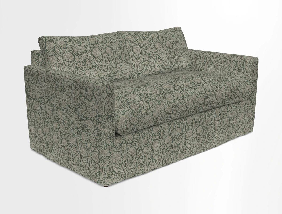 Heyshott 2.5 Seater Sofa in Two Tone Plain Biscuit. Loose cover option available