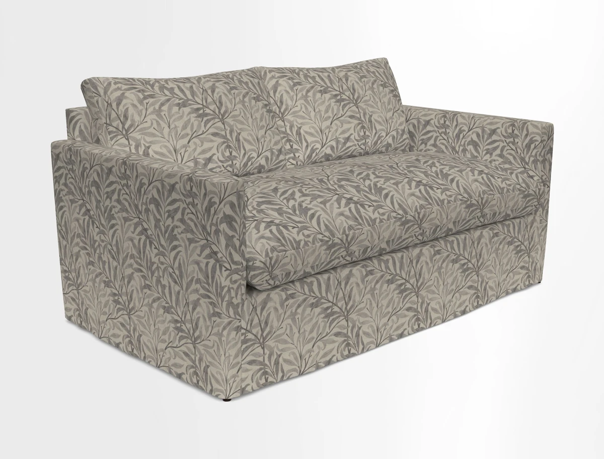 Heyshott 2.5 Seater Sofa in Two Tone Plain Biscuit. Loose cover option available