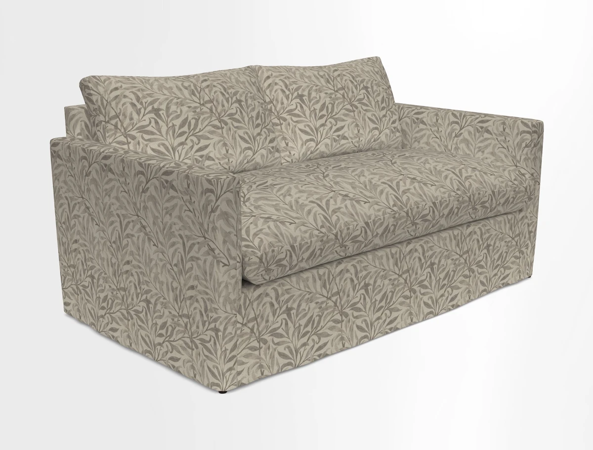 Heyshott 2.5 Seater Sofa in Two Tone Plain Biscuit. Loose cover option available