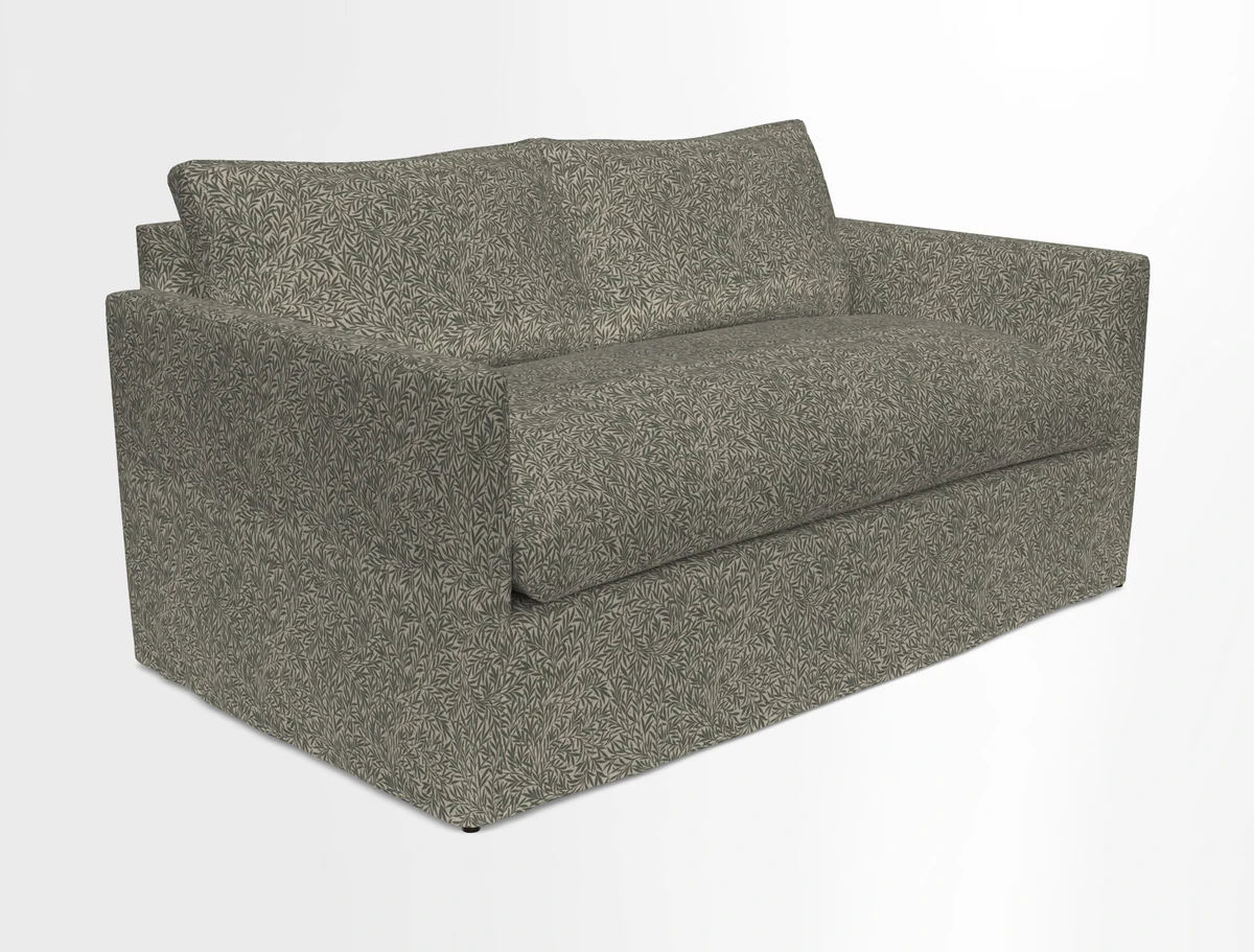 Heyshott 2.5 Seater Sofa in Two Tone Plain Biscuit. Loose cover option available