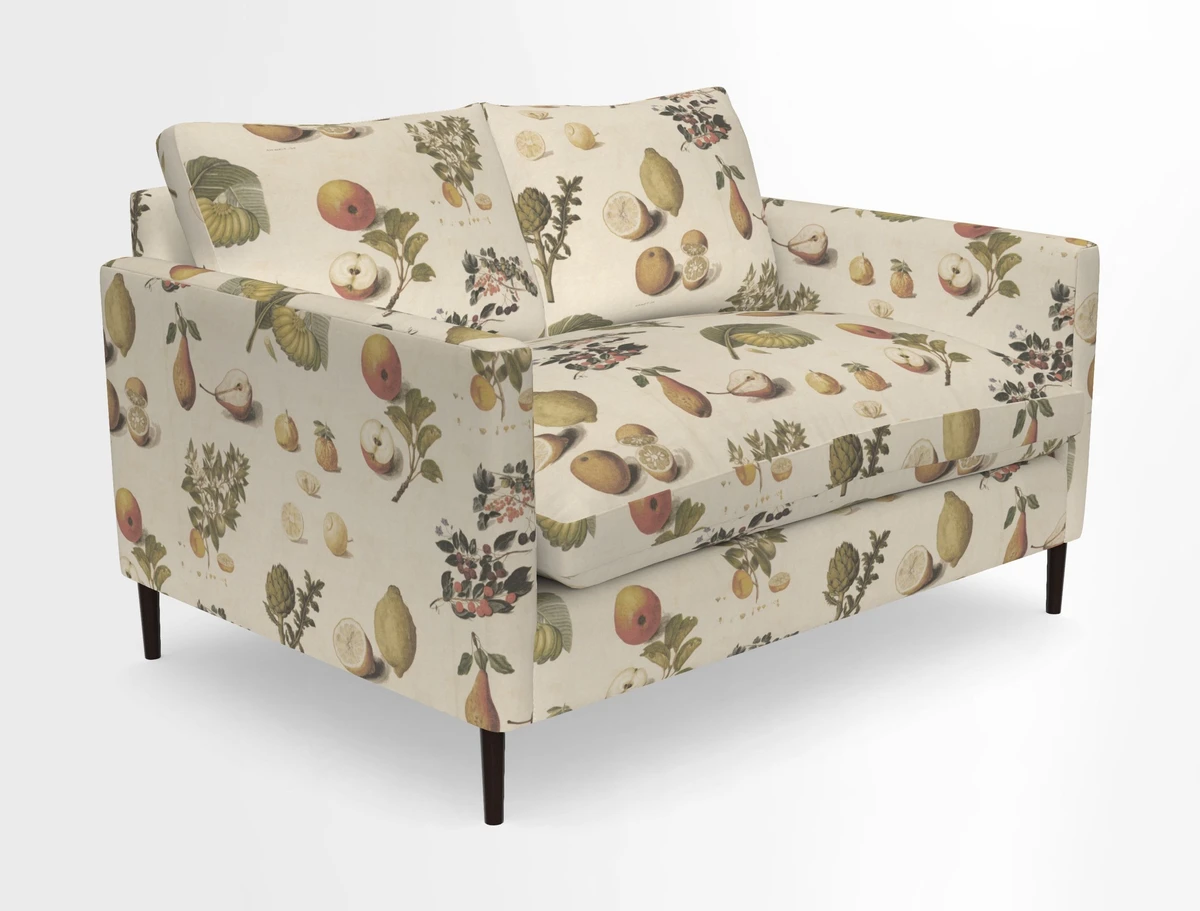 Heyshott 2 Seater Sofa in Two Tone Plain Biscuit. Loose cover option available