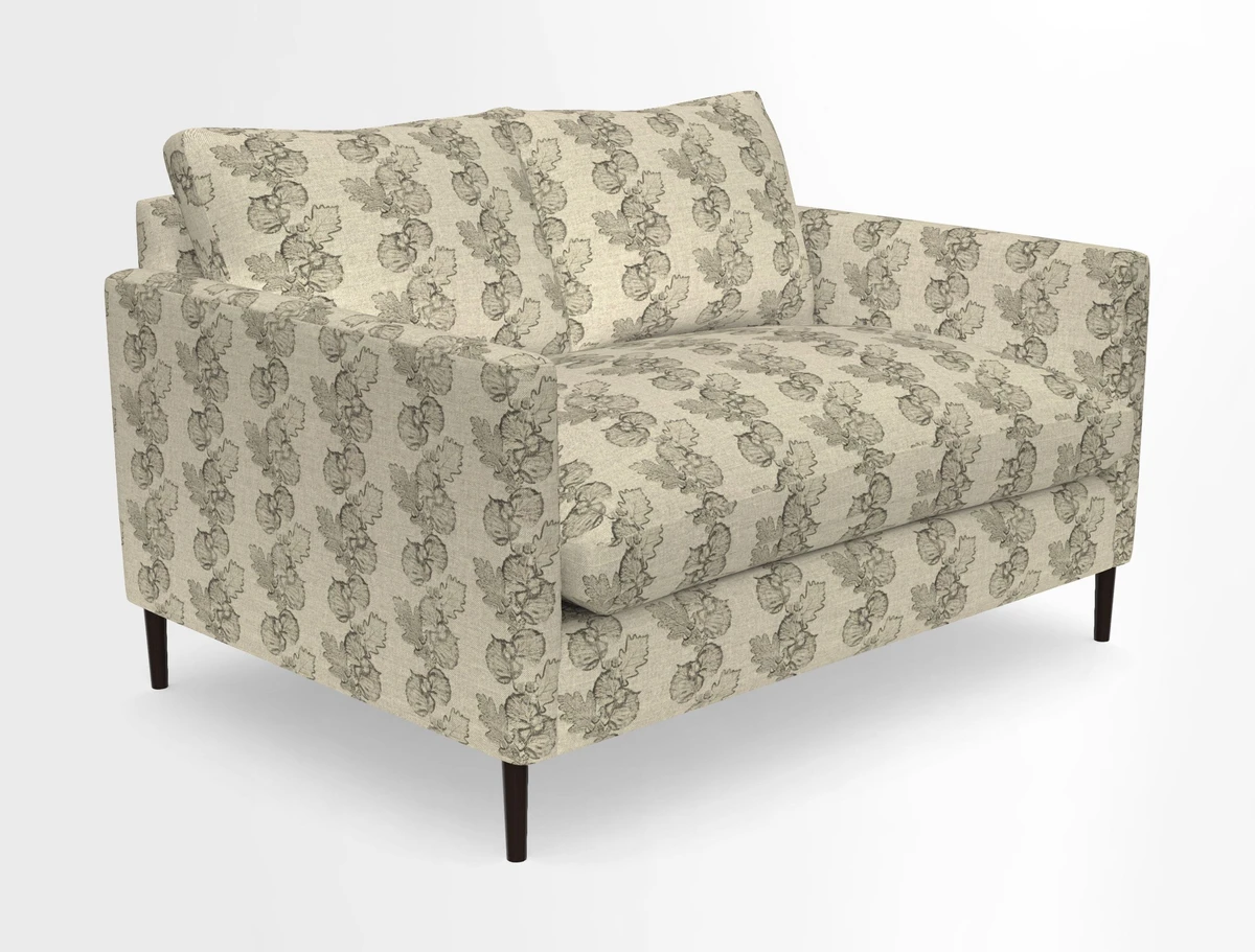 Heyshott 2 Seater Sofa in Two Tone Plain Biscuit. Loose cover option available