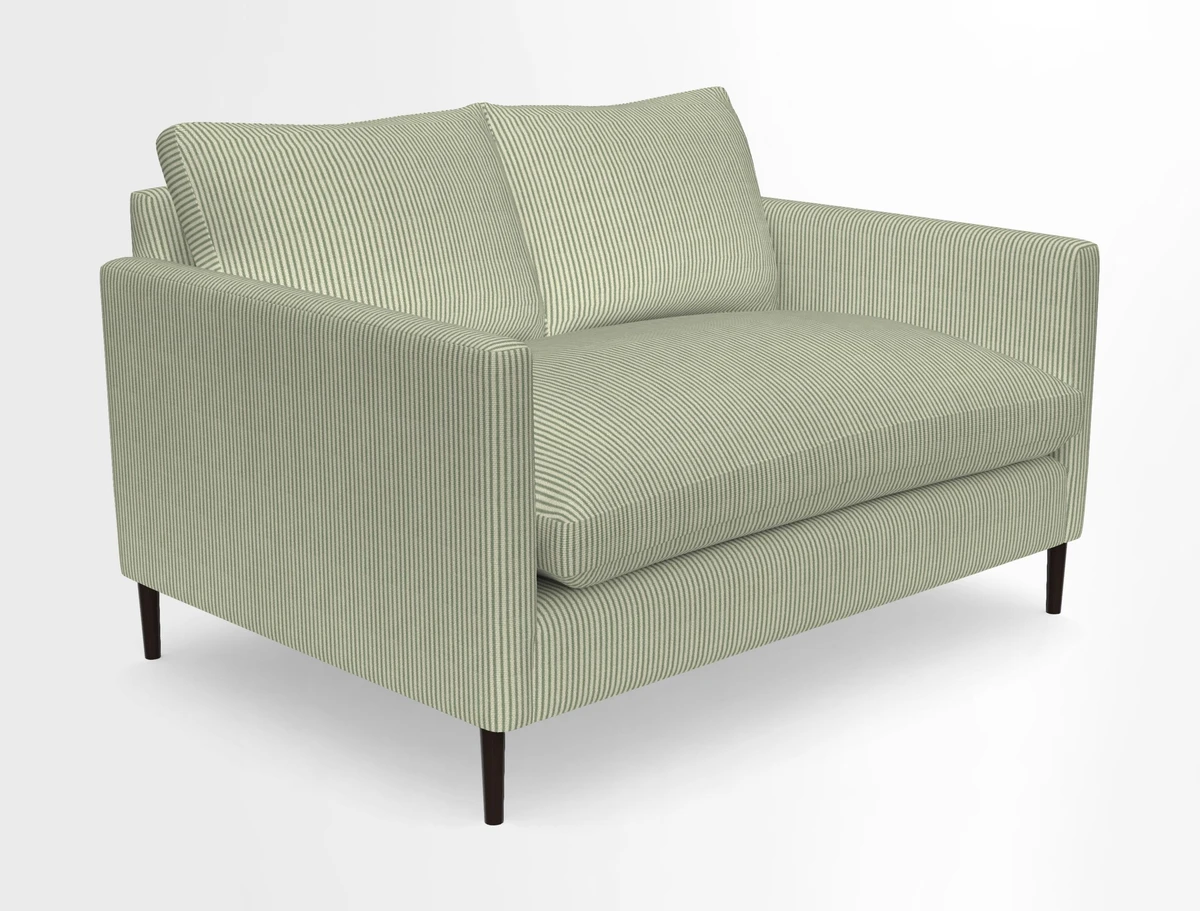 Heyshott 2 Seater Sofa in Two Tone Plain Biscuit. Loose cover option available