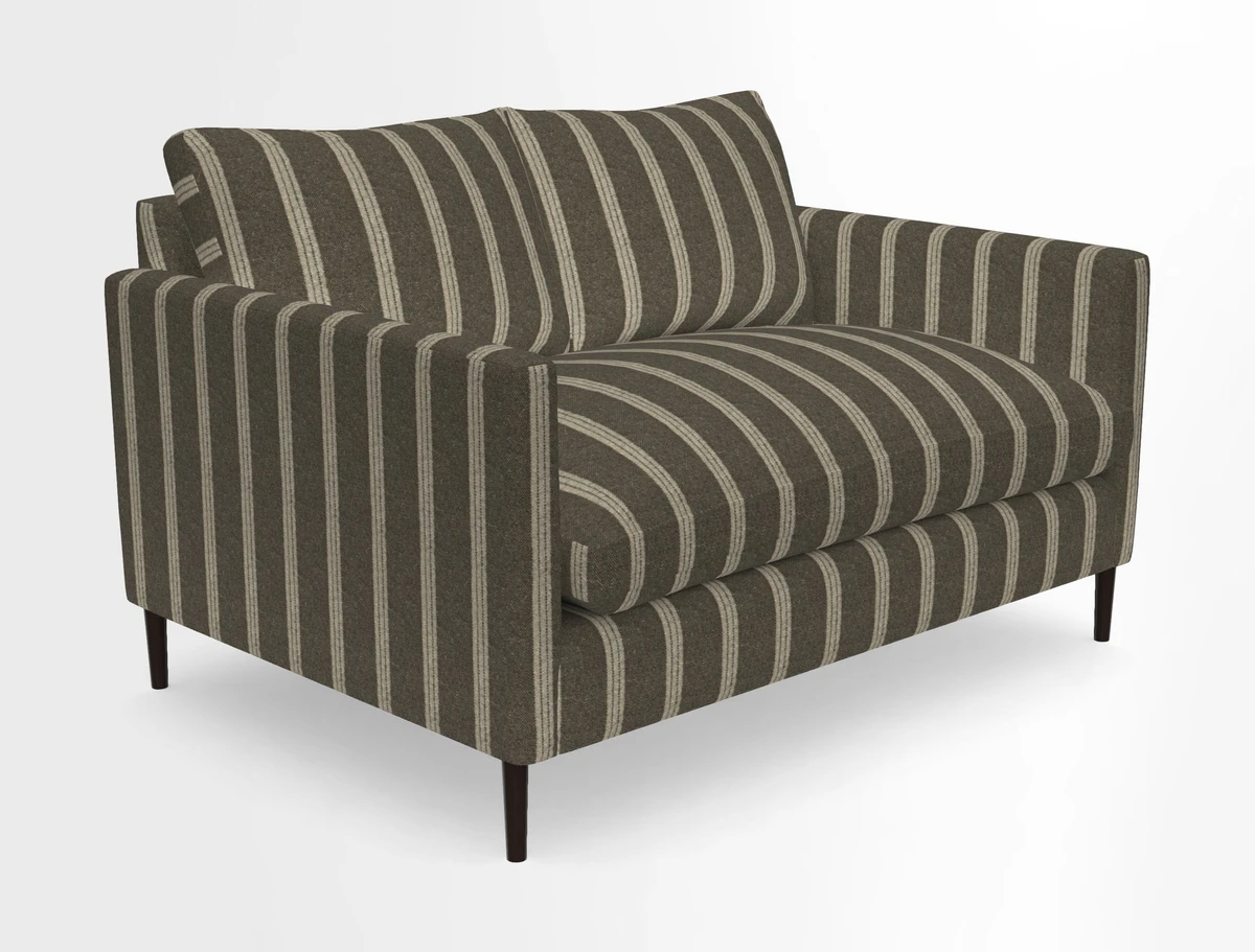 Heyshott 2 Seater Sofa in Two Tone Plain Biscuit. Loose cover option available