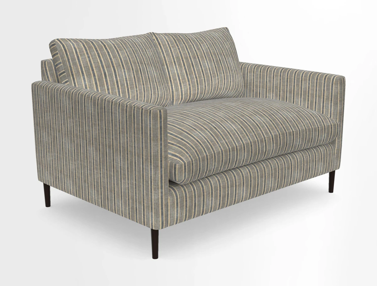 Heyshott 2 Seater Sofa in Two Tone Plain Biscuit. Loose cover option available