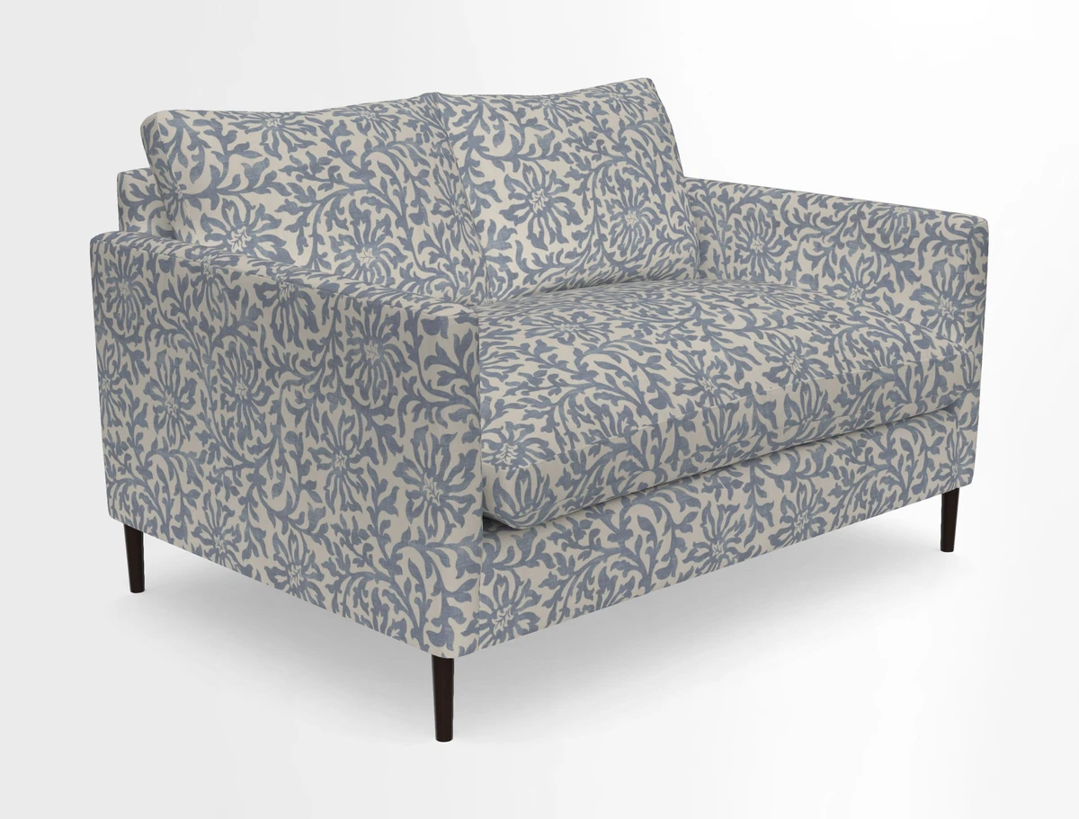 Heyshott 2 Seater Sofa in Two Tone Plain Biscuit. Loose cover option available