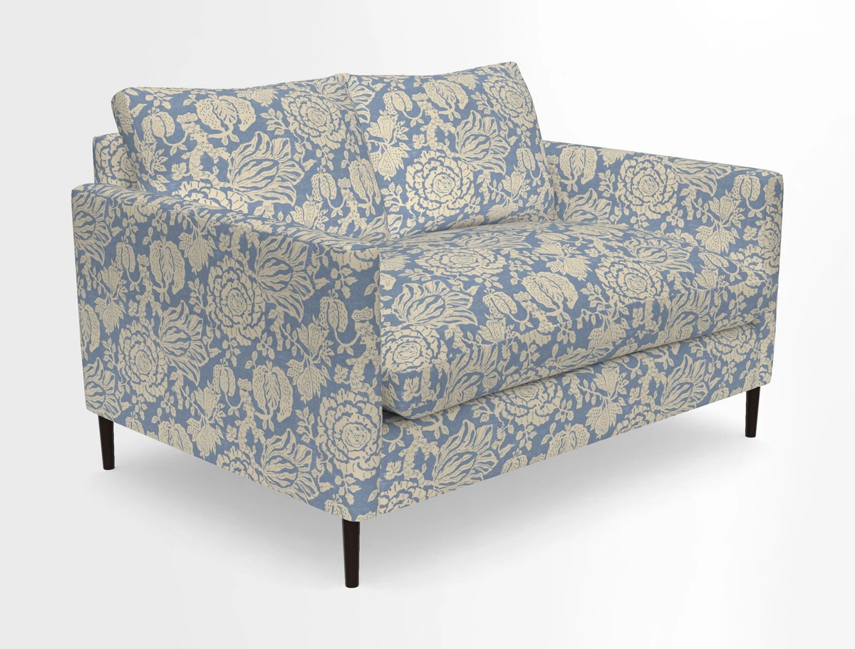 Heyshott 2 Seater Sofa in Two Tone Plain Biscuit. Loose cover option available