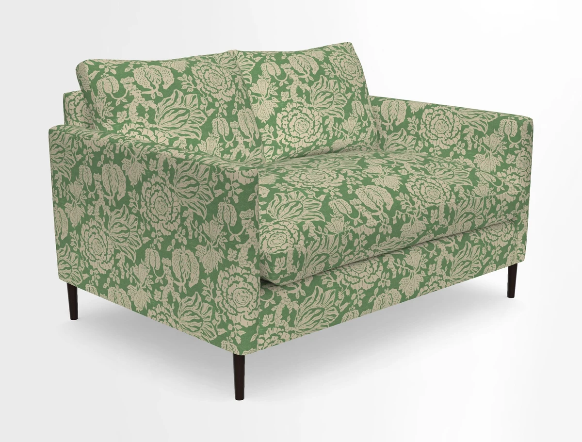 Heyshott 2 Seater Sofa in Two Tone Plain Biscuit. Loose cover option available