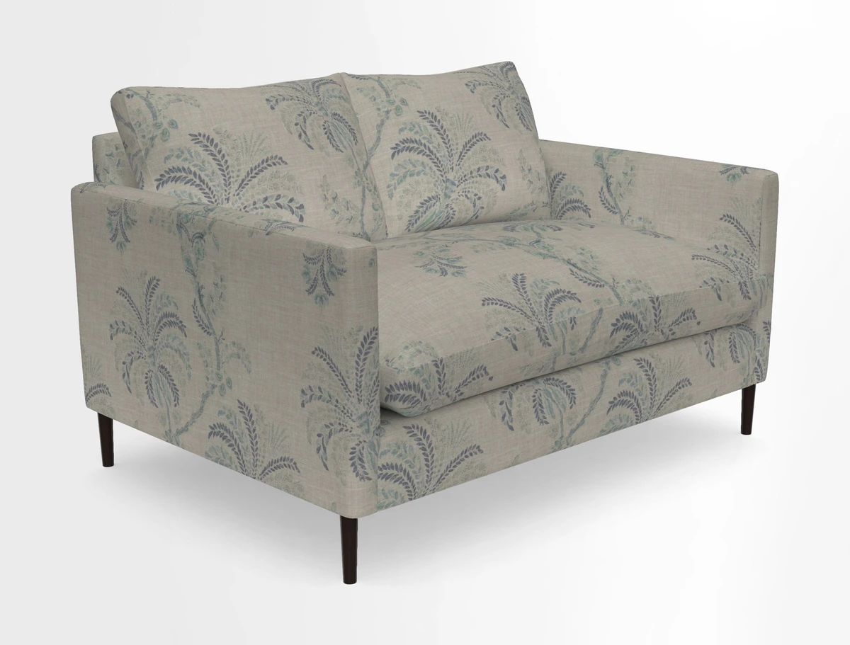Heyshott 2 Seater Sofa in Two Tone Plain Biscuit. Loose cover option available
