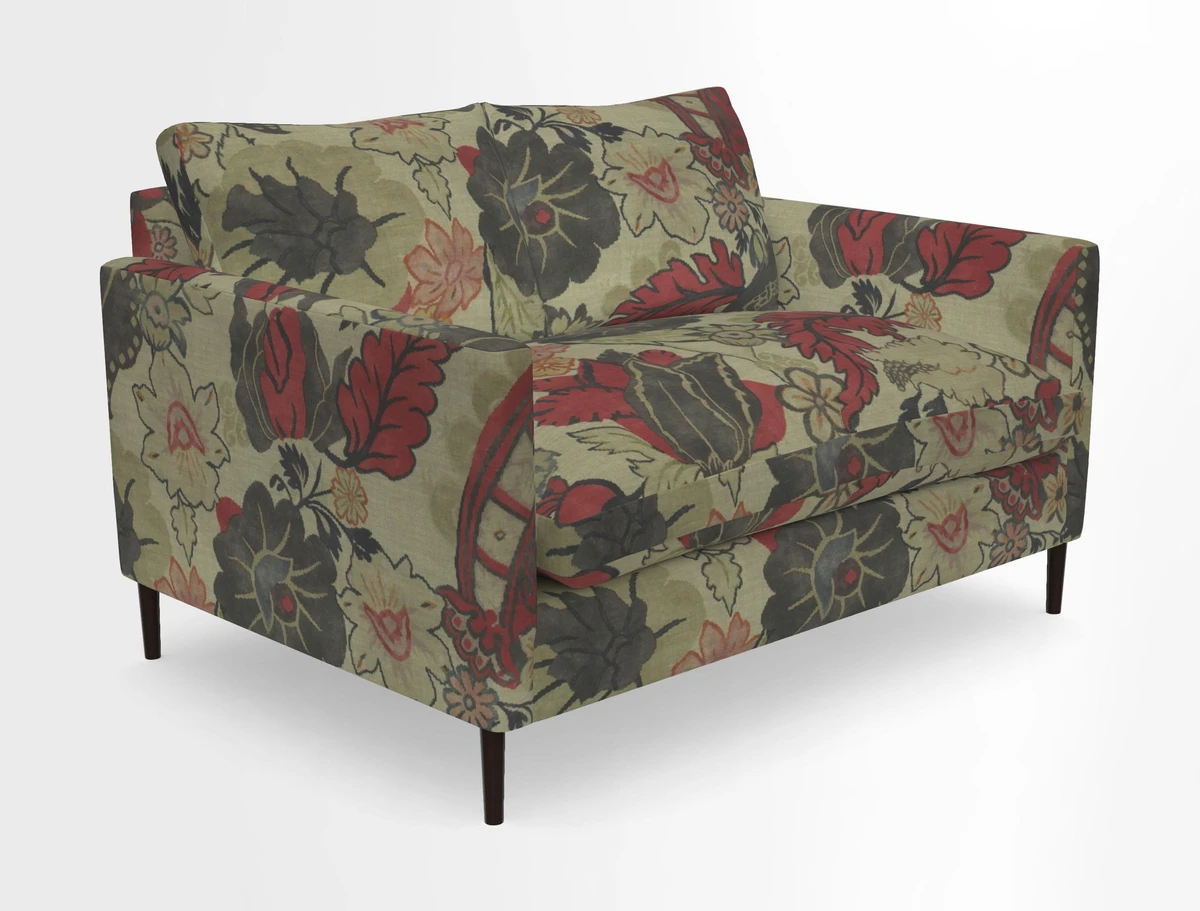 Heyshott 2 Seater Sofa in Two Tone Plain Biscuit. Loose cover option available