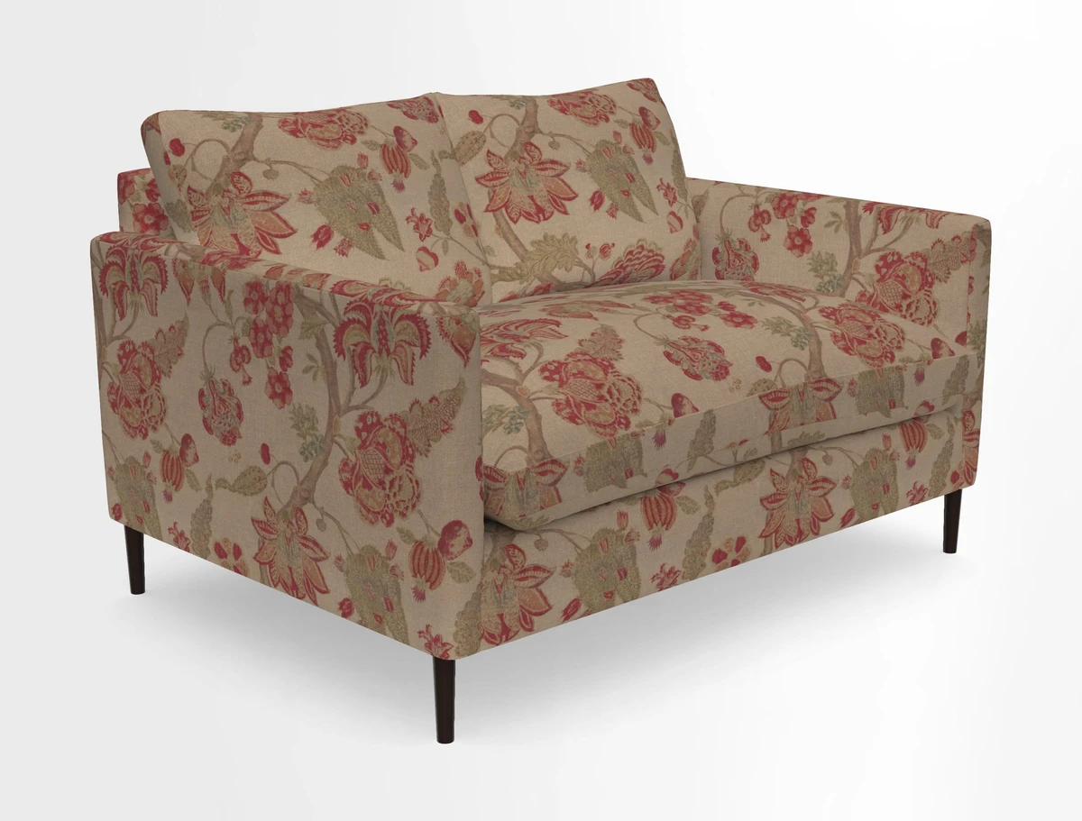 Heyshott 2 Seater Sofa in Two Tone Plain Biscuit. Loose cover option available