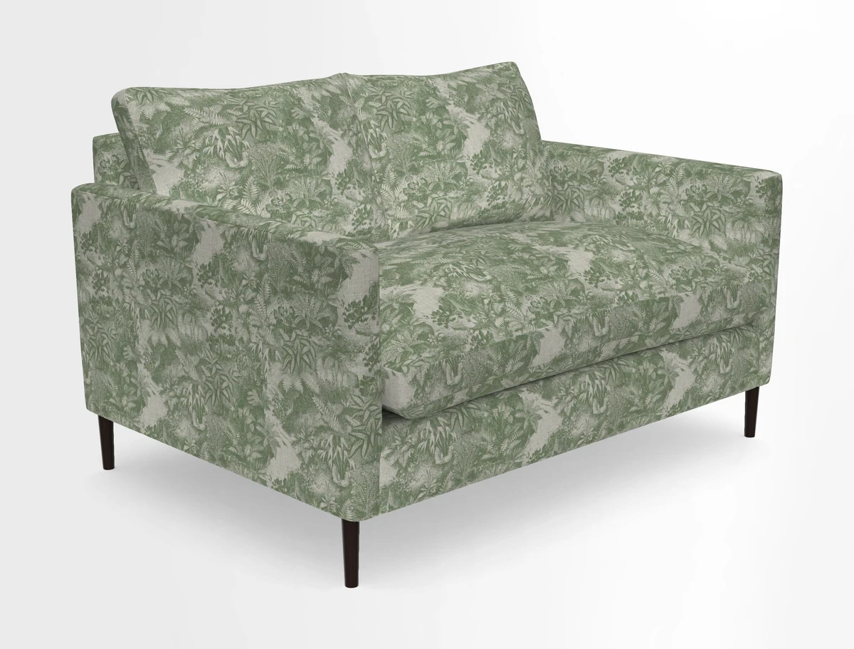 Heyshott 2 Seater Sofa in Two Tone Plain Biscuit. Loose cover option available