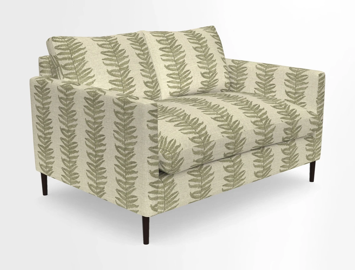 Heyshott 2 Seater Sofa in Two Tone Plain Biscuit. Loose cover option available