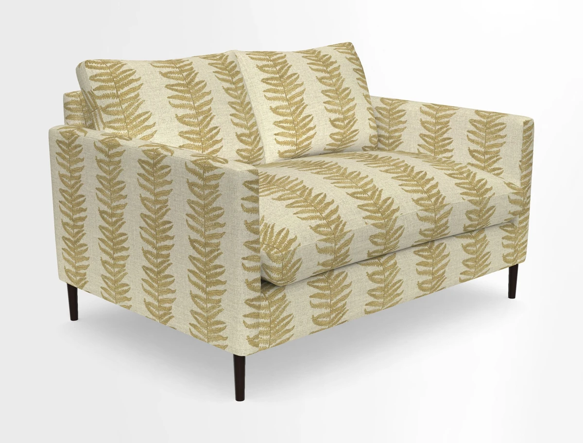 Heyshott 2 Seater Sofa in Two Tone Plain Biscuit. Loose cover option available