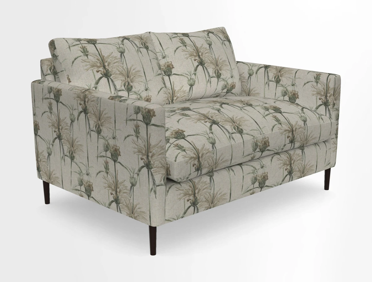 Heyshott 2 Seater Sofa in Two Tone Plain Biscuit. Loose cover option available