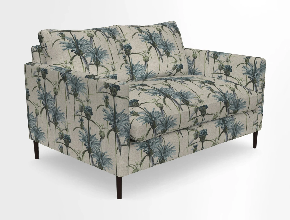 Heyshott 2 Seater Sofa in Two Tone Plain Biscuit. Loose cover option available