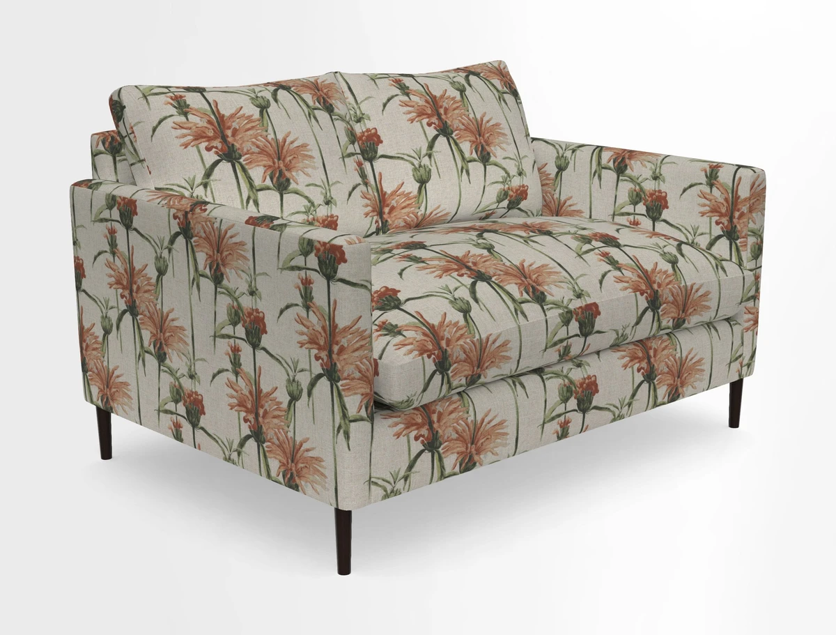Heyshott 2 Seater Sofa in Two Tone Plain Biscuit. Loose cover option available