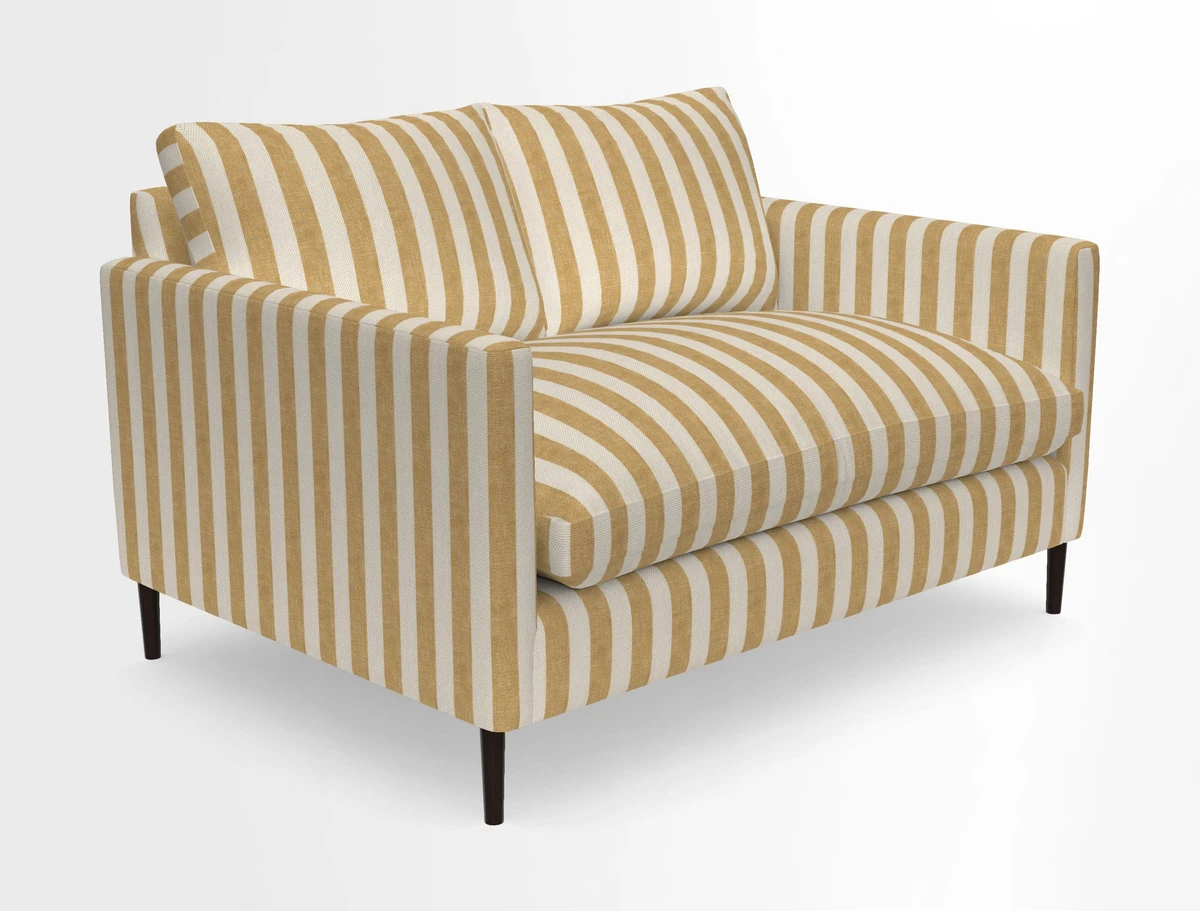 Heyshott 2 Seater Sofa in Two Tone Plain Biscuit. Loose cover option available