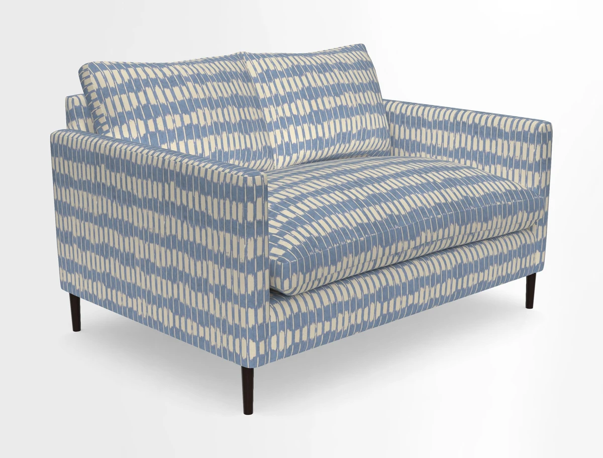 Heyshott 2 Seater Sofa in Two Tone Plain Biscuit. Loose cover option available