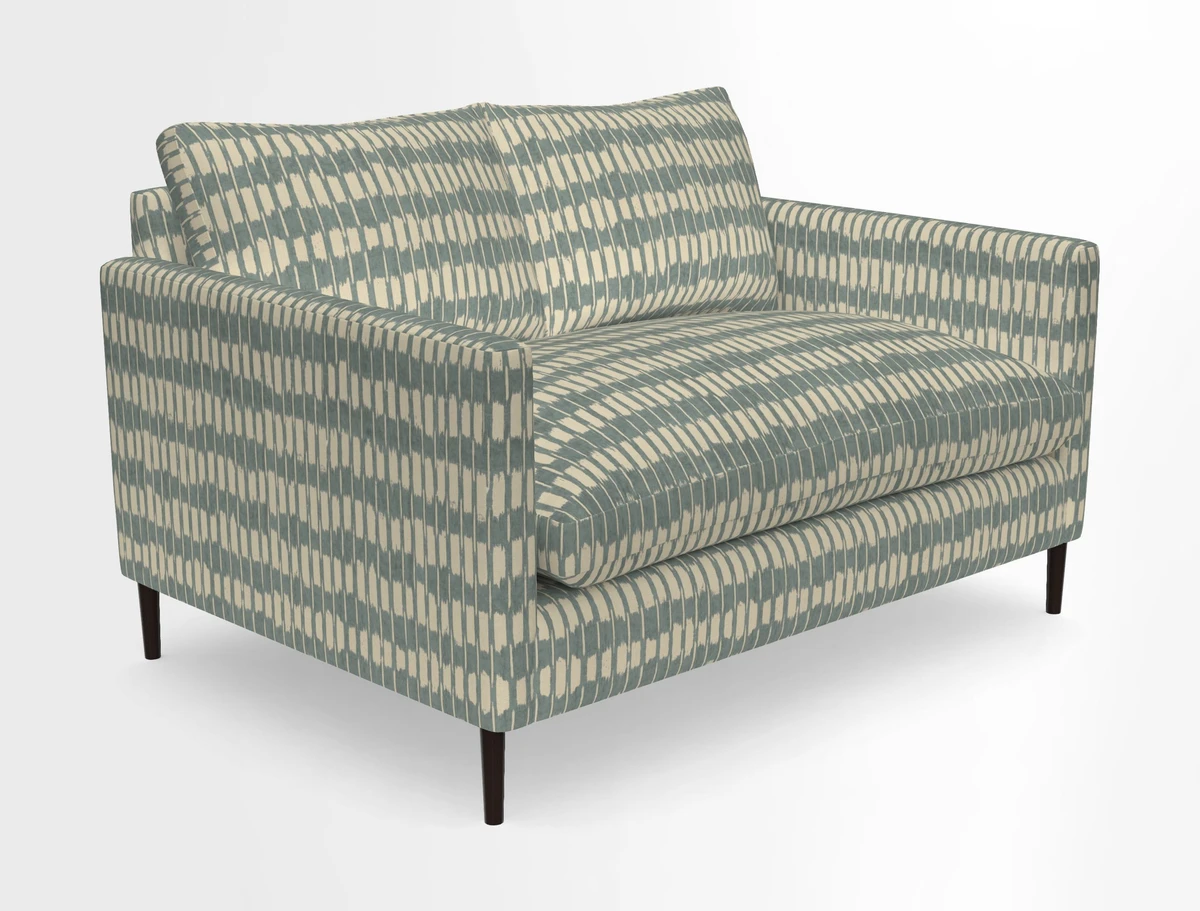 Heyshott 2 Seater Sofa in Two Tone Plain Biscuit. Loose cover option available