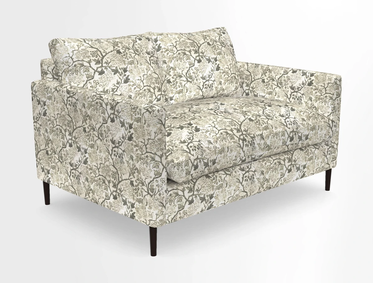 Heyshott 2 Seater Sofa in Two Tone Plain Biscuit. Loose cover option available