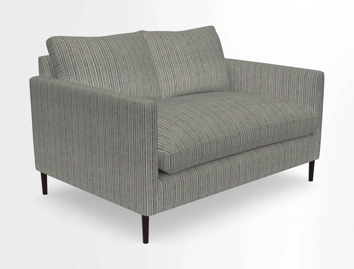 Heyshott 2 Seater Sofa in Two Tone Plain Biscuit. Loose cover option available
