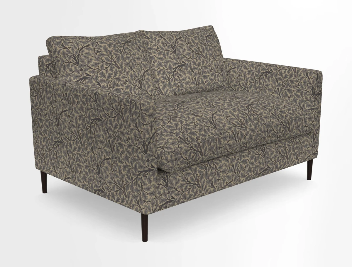 Heyshott 2 Seater Sofa in Two Tone Plain Biscuit. Loose cover option available