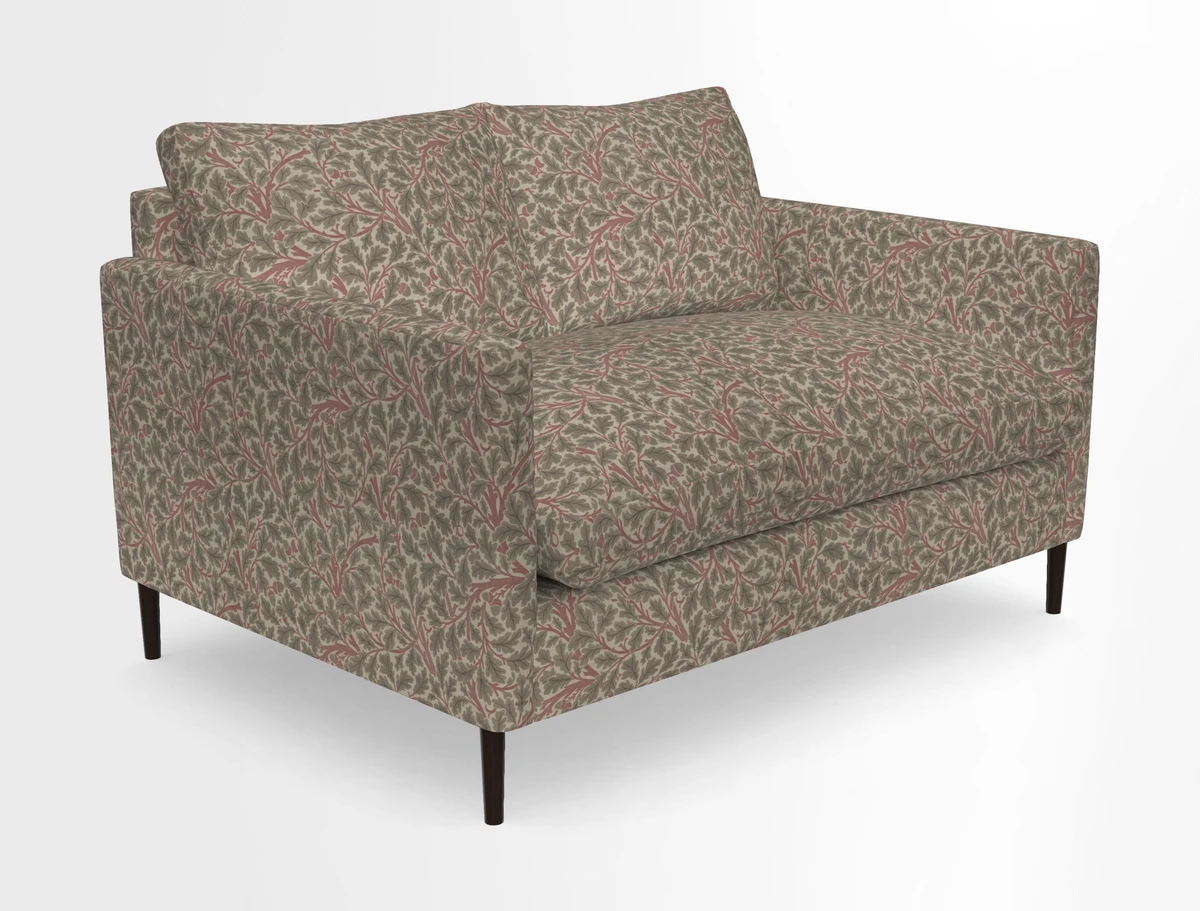 Heyshott 2 Seater Sofa in Two Tone Plain Biscuit. Loose cover option available
