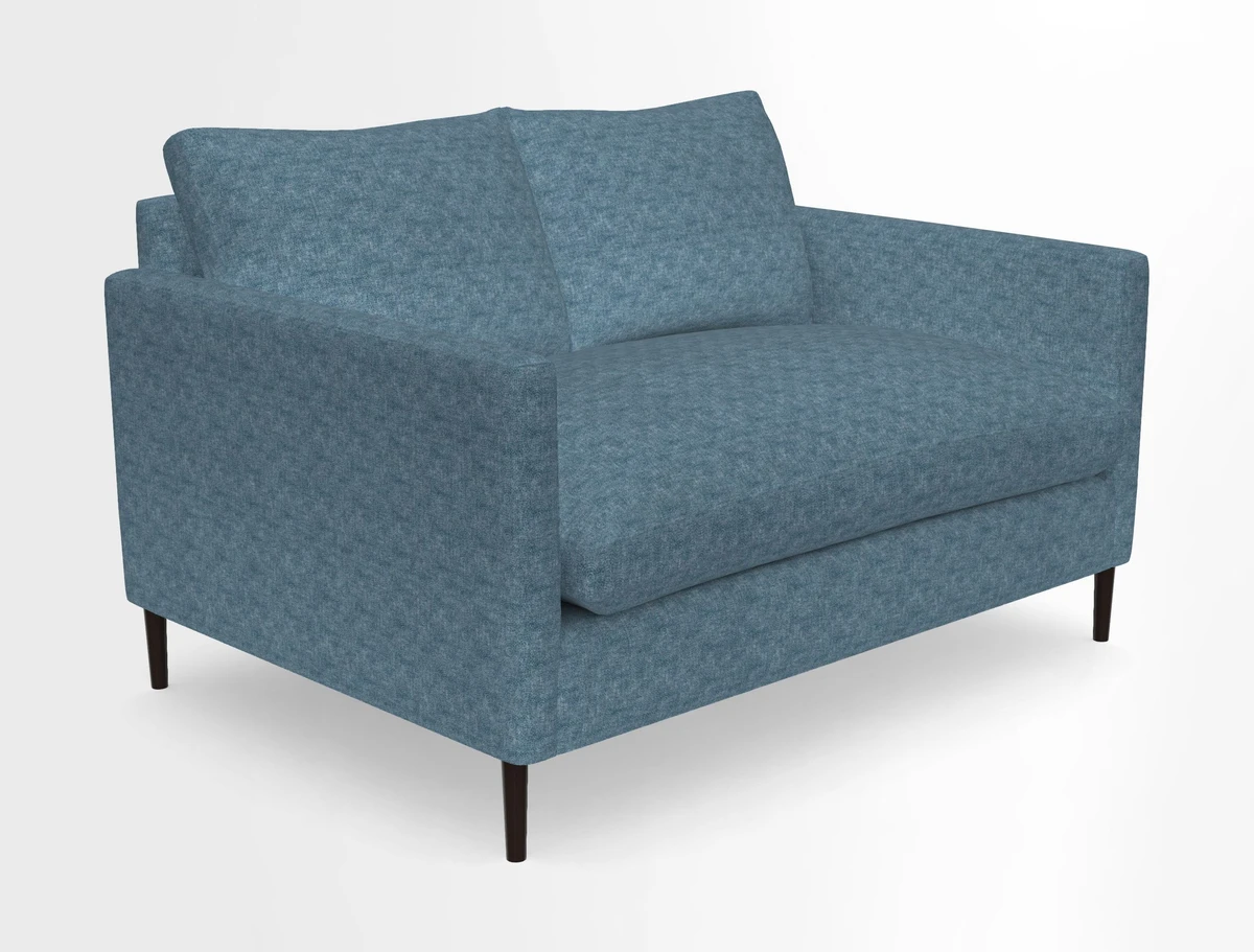 Heyshott 2 Seater Sofa in Two Tone Plain Biscuit. Loose cover option available