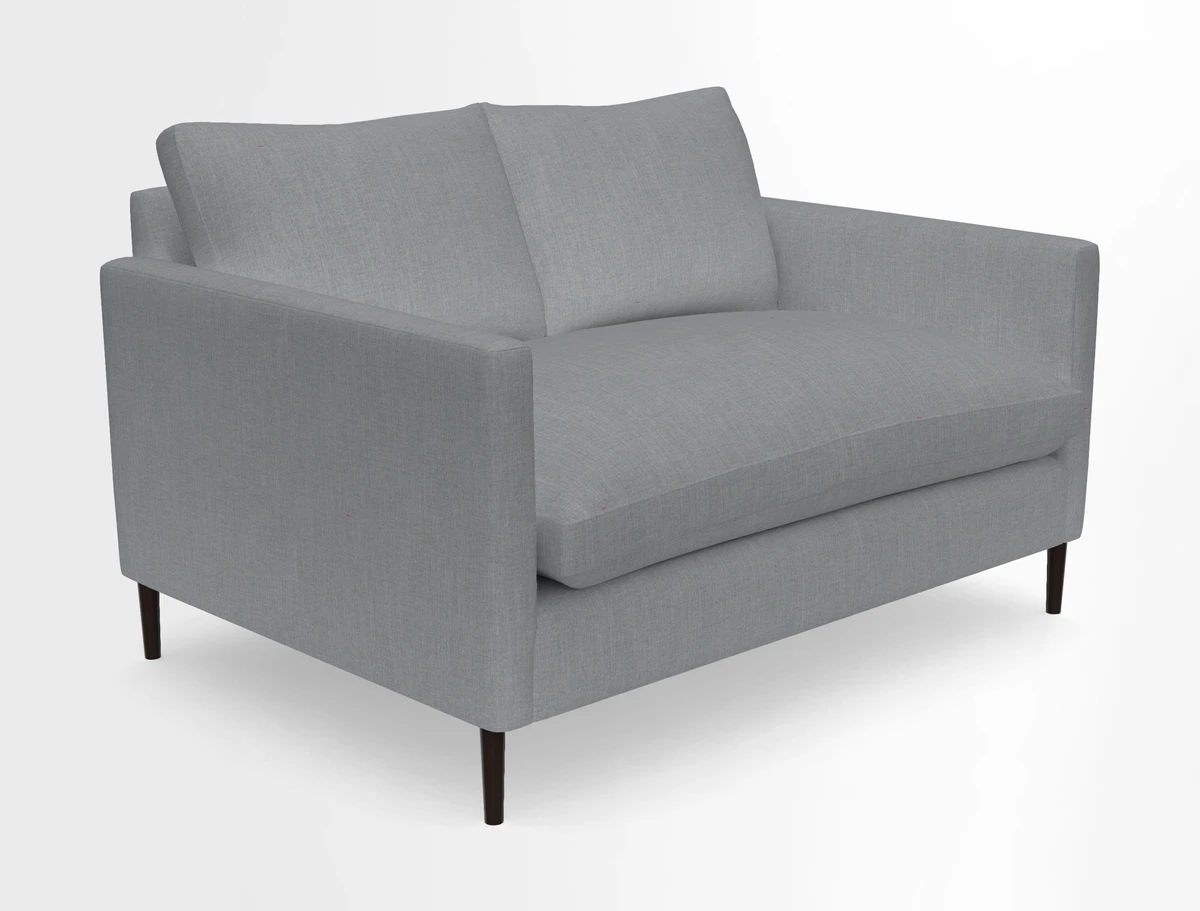 Heyshott 2 Seater Sofa in Two Tone Plain Biscuit. Loose cover option available
