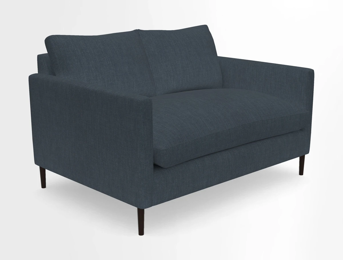 Heyshott 2 Seater Sofa in Two Tone Plain Biscuit. Loose cover option available
