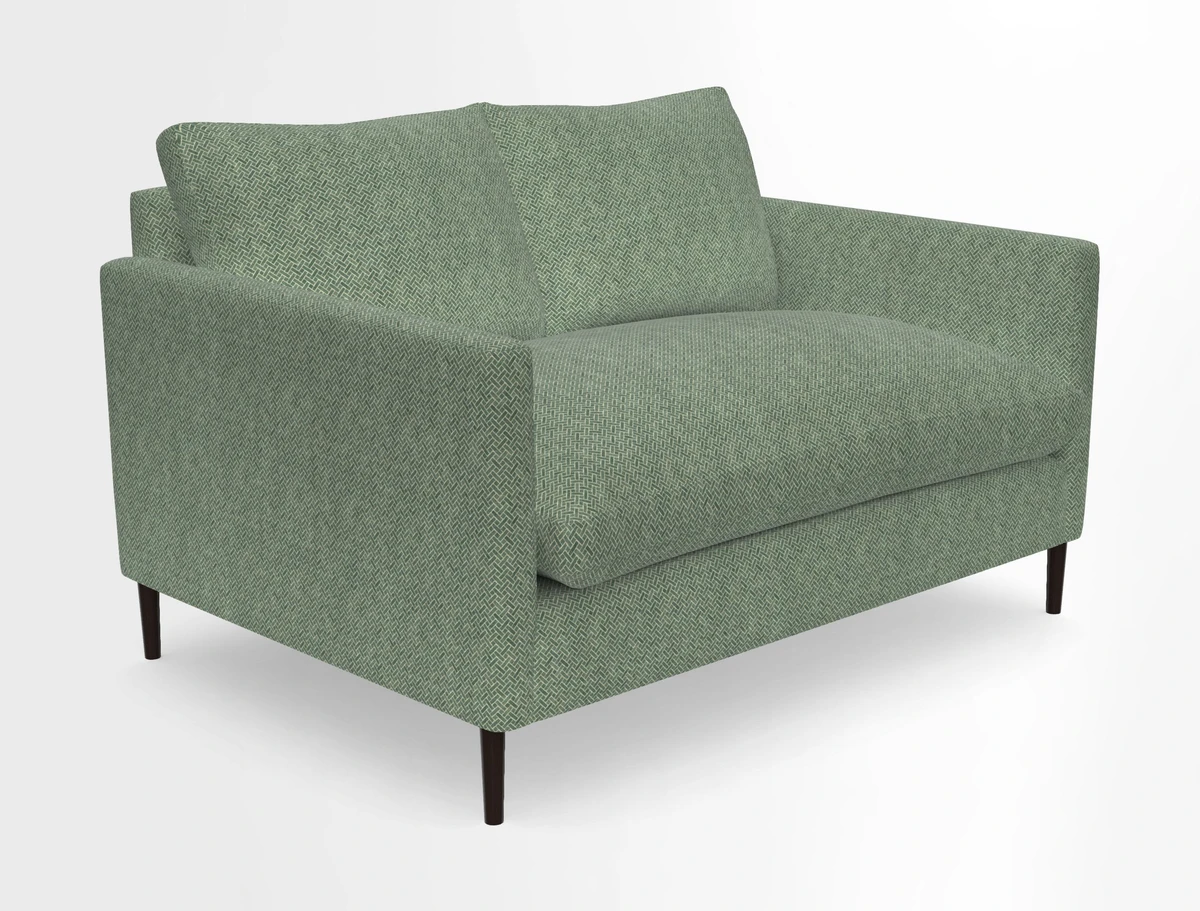 Heyshott 2 Seater Sofa in Two Tone Plain Biscuit. Loose cover option available