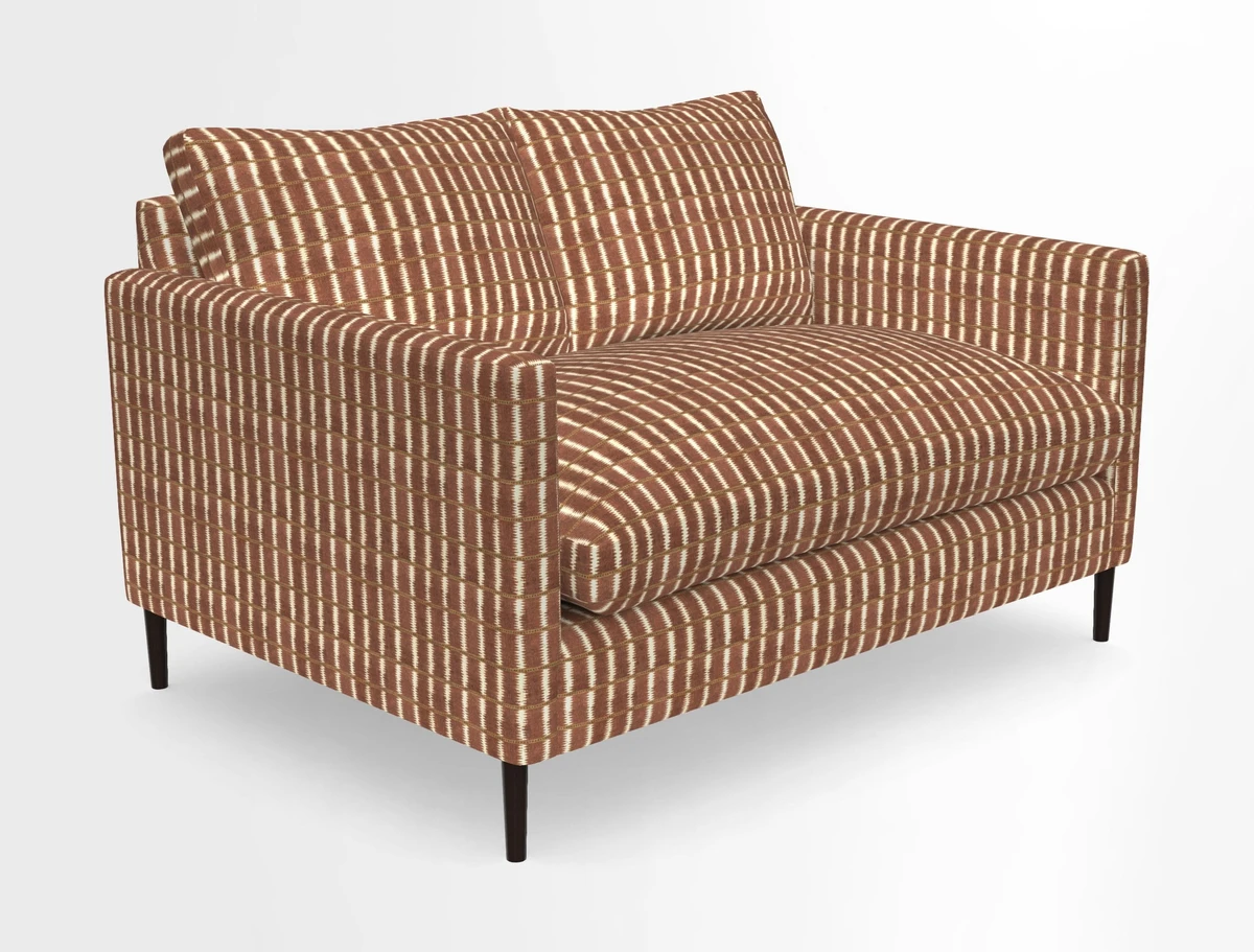 Heyshott 2 Seater Sofa in Two Tone Plain Biscuit. Loose cover option available