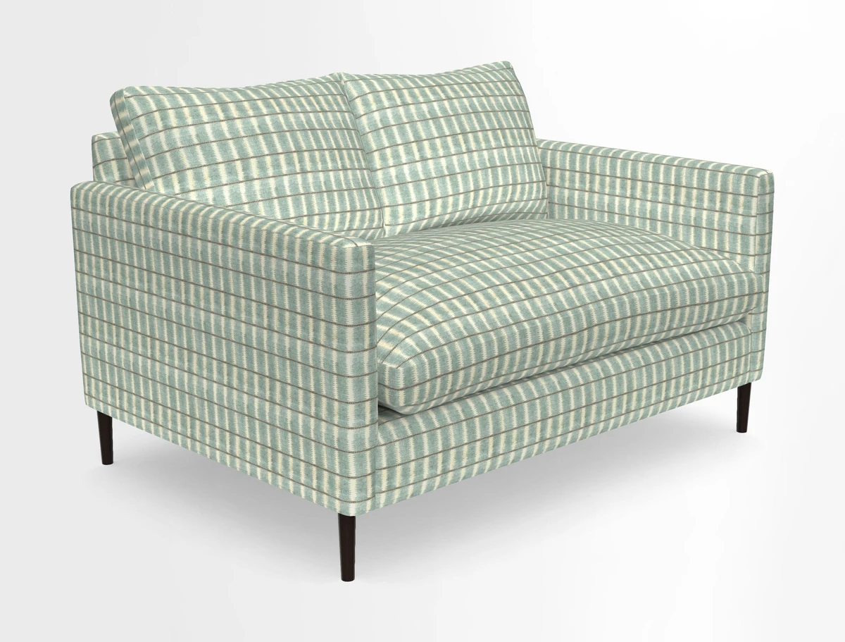 Heyshott 2 Seater Sofa in Two Tone Plain Biscuit. Loose cover option available