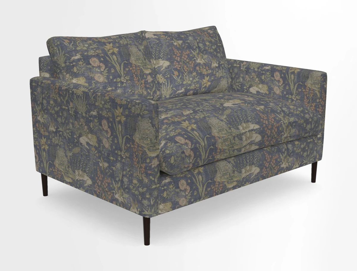 Heyshott 2 Seater Sofa in Two Tone Plain Biscuit. Loose cover option available