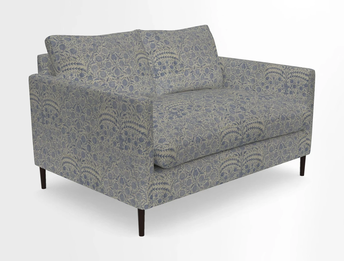 Heyshott 2 Seater Sofa in Two Tone Plain Biscuit. Loose cover option available