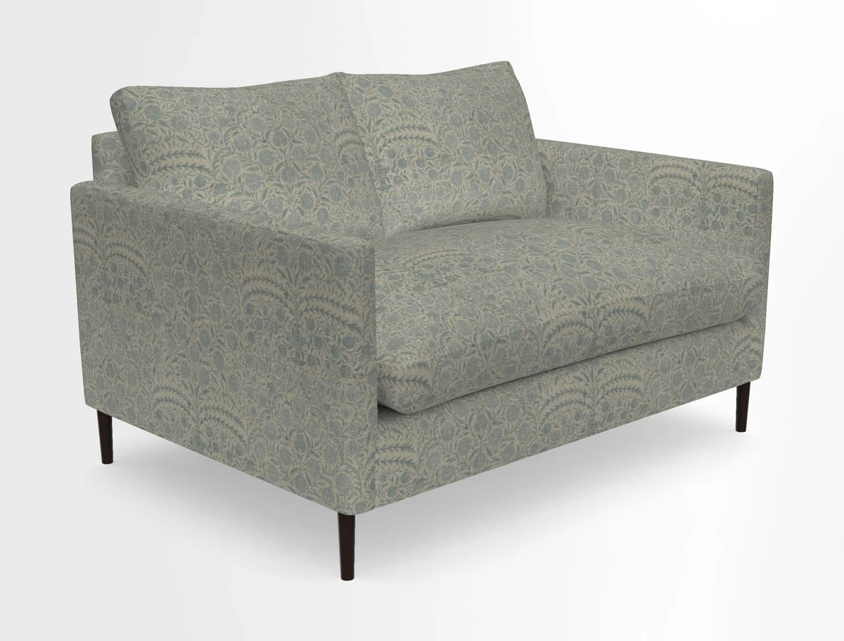 Heyshott 2 Seater Sofa in Two Tone Plain Biscuit. Loose cover option available