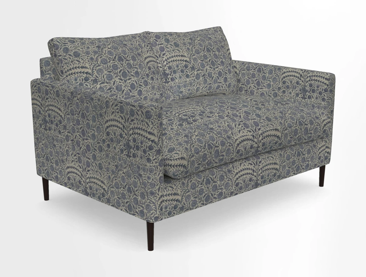 Heyshott 2 Seater Sofa in Two Tone Plain Biscuit. Loose cover option available