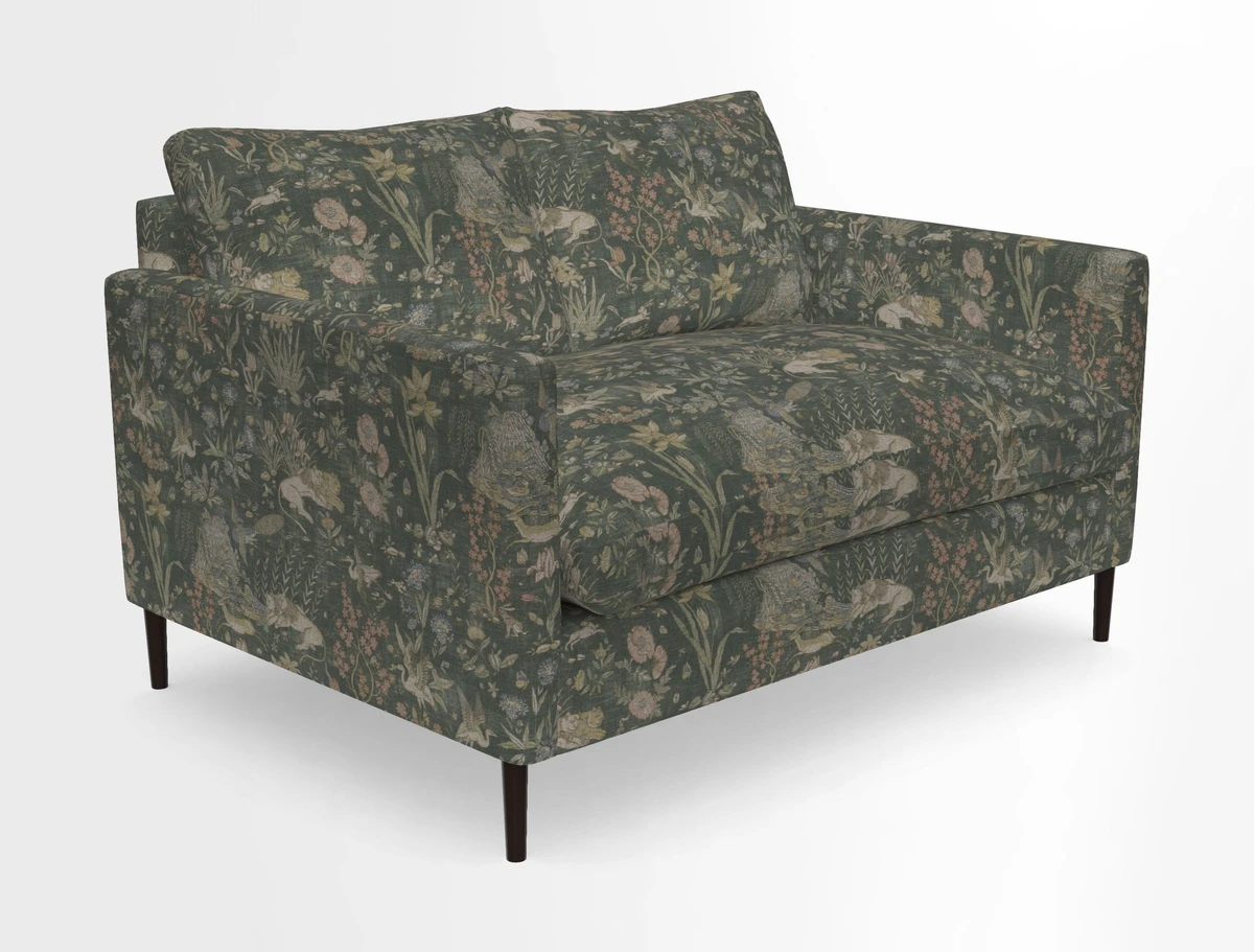 Heyshott 2 Seater Sofa in Two Tone Plain Biscuit. Loose cover option available
