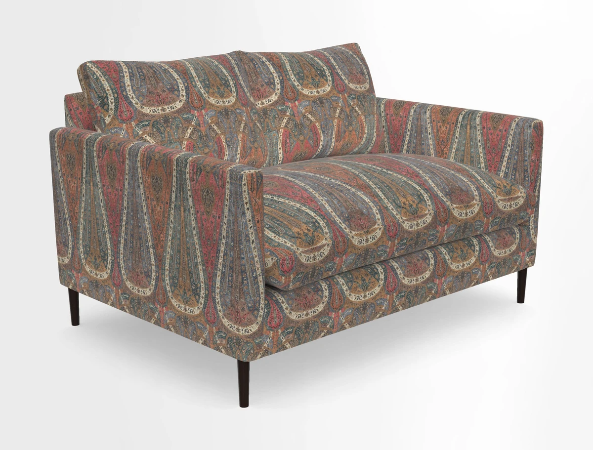 Heyshott 2 Seater Sofa in Two Tone Plain Biscuit. Loose cover option available