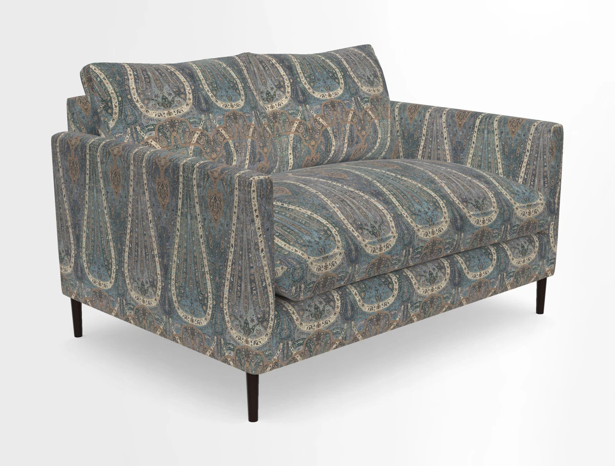 Heyshott 2 Seater Sofa in Two Tone Plain Biscuit. Loose cover option available